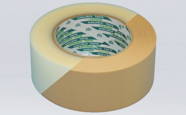 進(jìn)口日本菊水包裝用pe布基膠帶,采用亞克力膠,半透明,用于包裝封箱膠帶,豐田用遮蔽膠帶