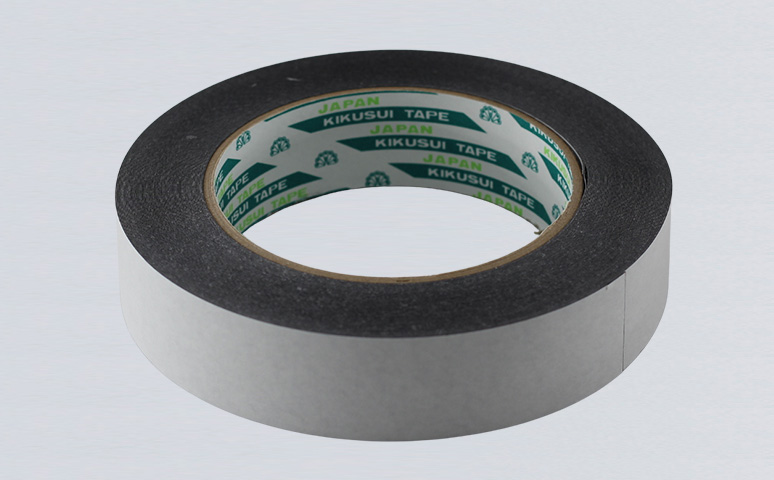 黑色PE編織布基雙面膠帶，丙烯酸膠層