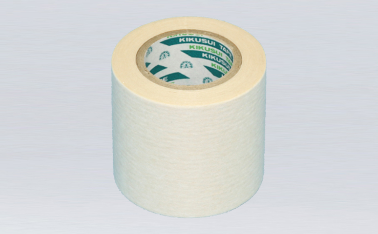 原裝進(jìn)口日本菊水和紙遮蔽膠帶,日本和紙基材,涂覆橡膠粘合劑,基材柔軟服帖，撕除無殘膠